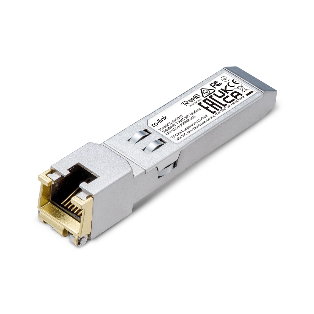 TP-Link 1000BASE-T RJ45 SFP Module NUTPLSOM0000008