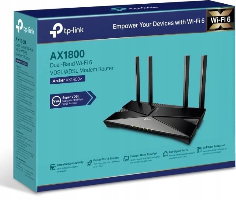TP-Link TP-Link Archer VX1800v EasyMesh WiFi6
