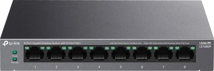 TP-Link LiteWave 8-Port Gigabit Desktop Switch