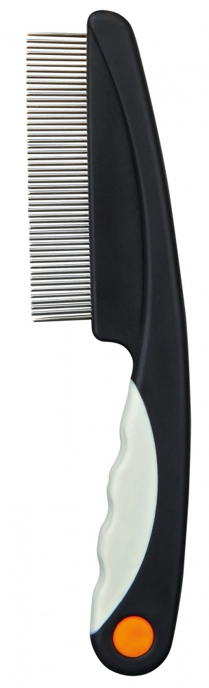 TRIXIE 2410 pet brush/comb Black Grey