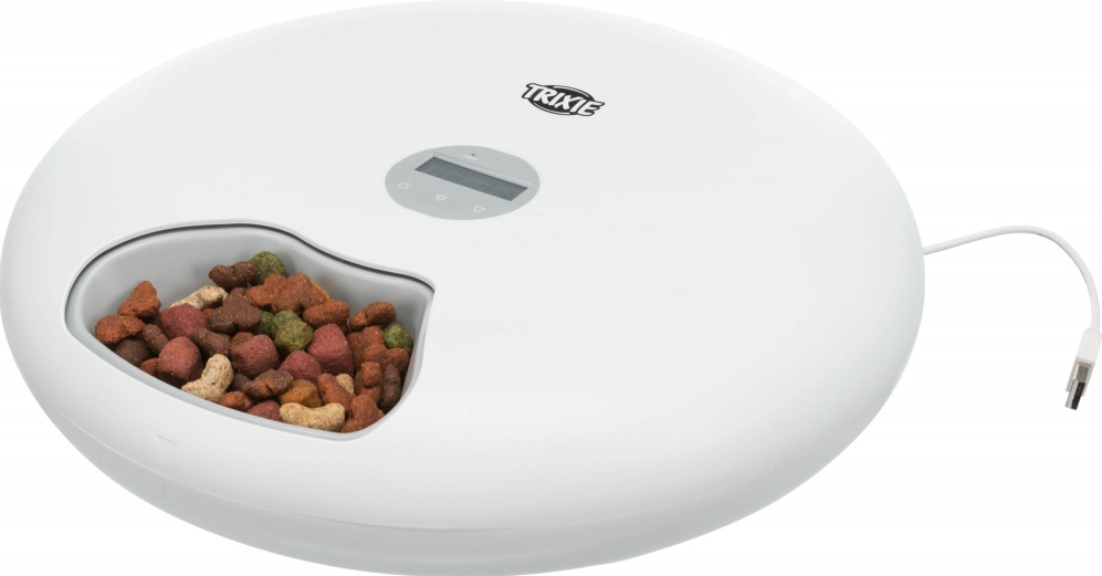 TRIXIE TX5+1 dog/cat feeder/waterer Plastic White