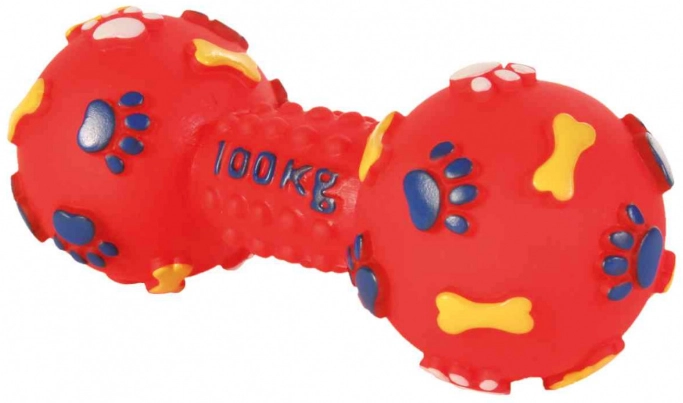 Trixie VINYL DUMBBELL SMALL 15cm 4011905033617