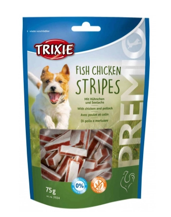 TRIXIE 31534 Dog Snacks Chicken  Fish