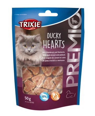 TRIXIE 42705 Cat Snacks Duck 50