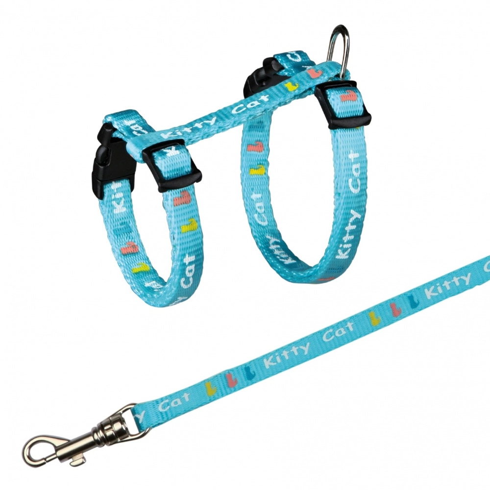 TRIXIE 4181 dog/cat harness Blue Nylon