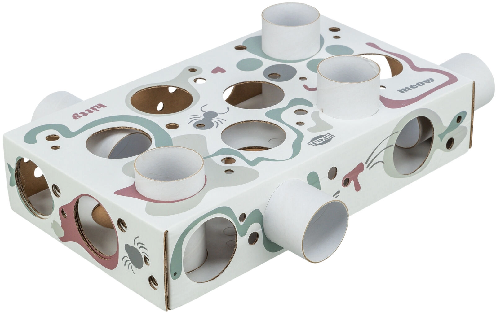 Interactive educational toy box for a