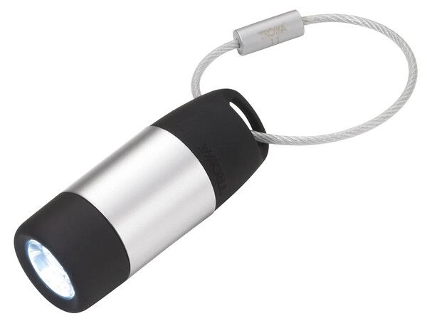 TROIKA ECO CHARGE Black  Grey Keychain
