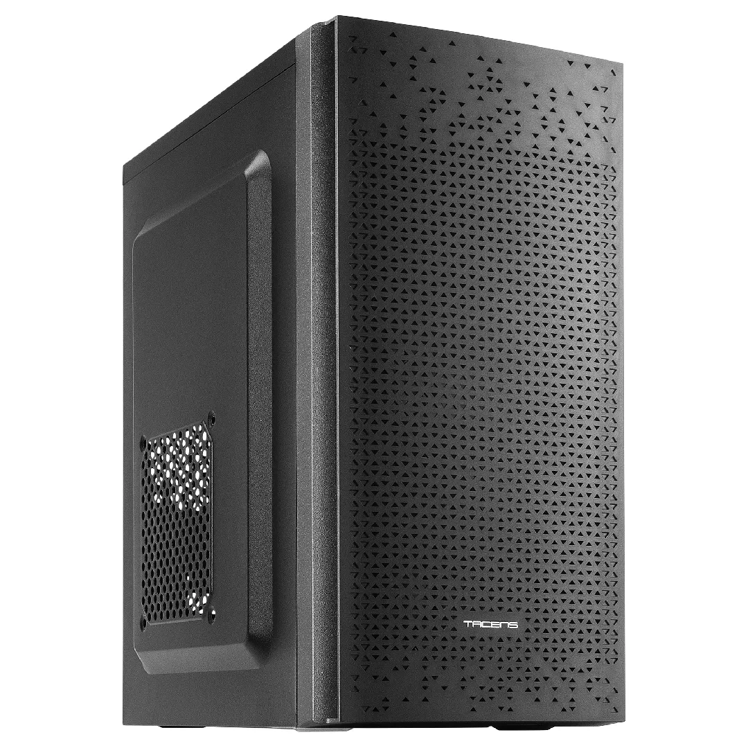Tacens Anima AC6500 Compact Micro ATX datora korpuss priekšējais tīkla dzesēšanas 500W barošanas avots USB 3.0 melns
