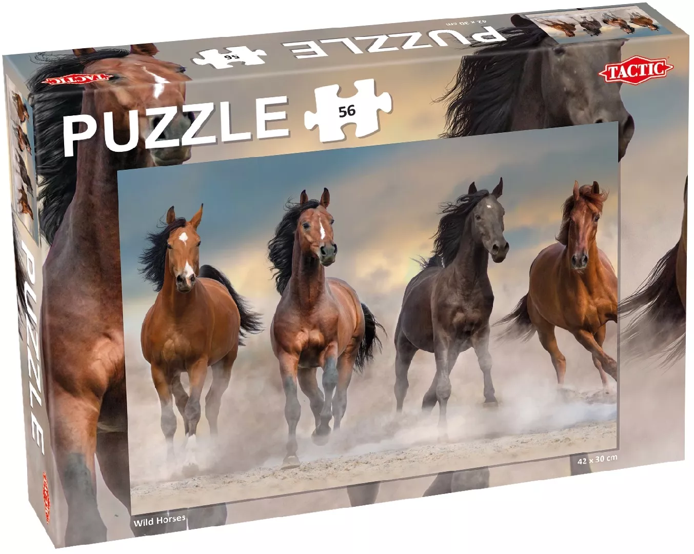 Tactic Wild Horses 56 pcs Jigsaw
