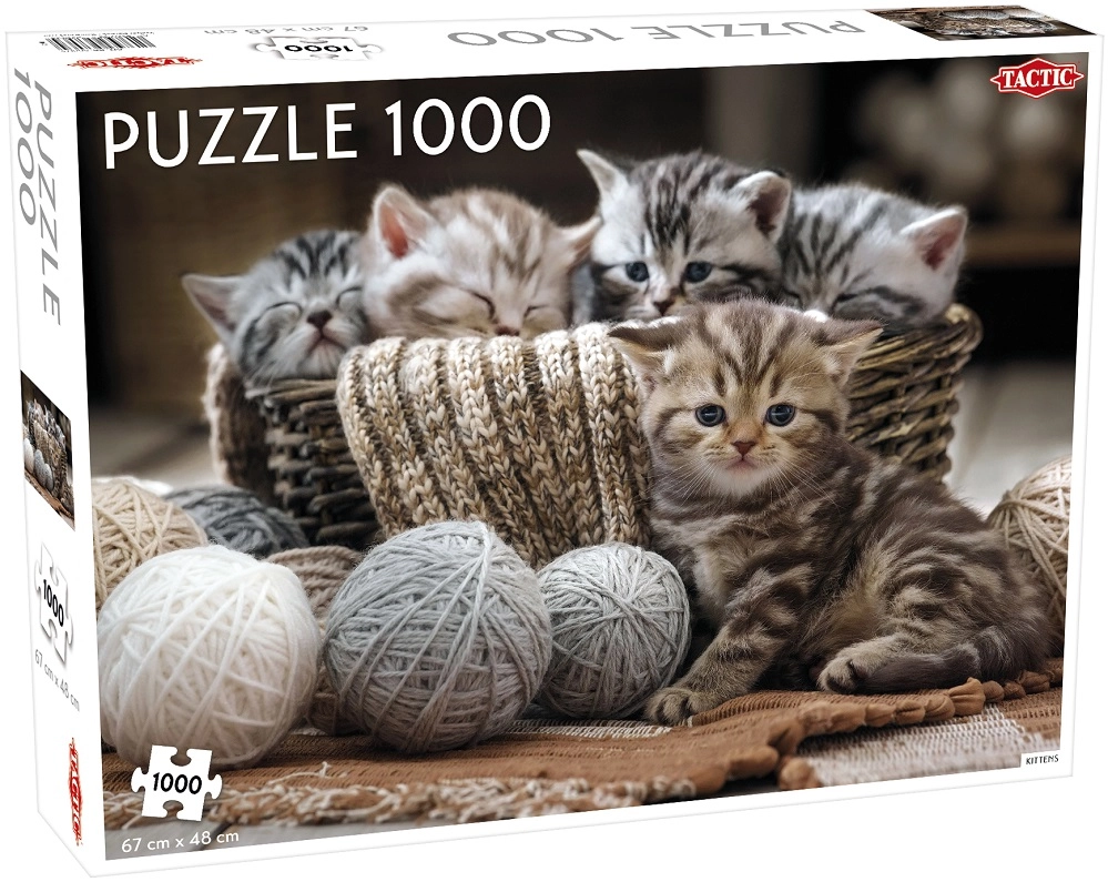 Tactic Cute Kittens 1000 pcs Jigsaw