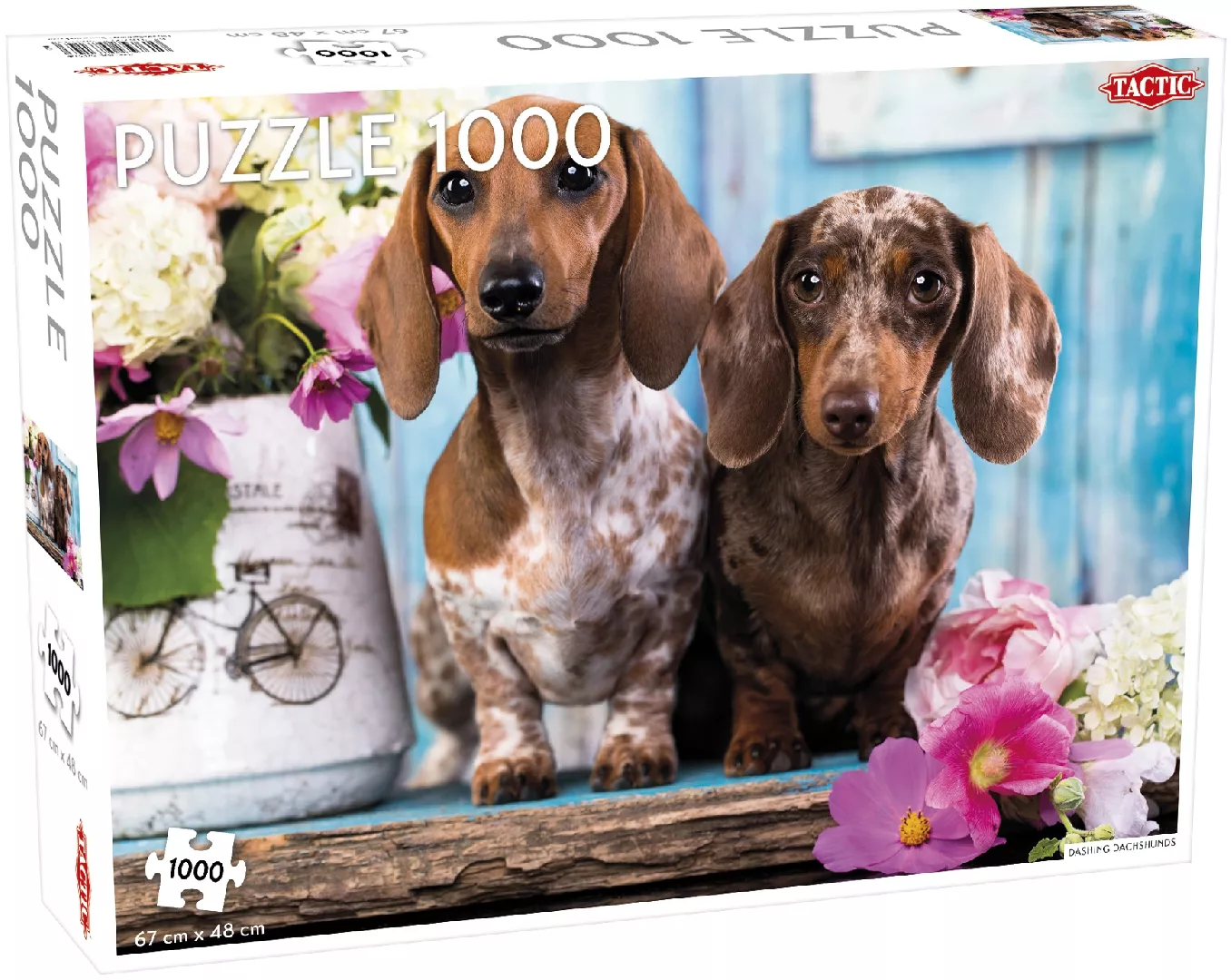 Tactic Dashing Dacshunds 1000 pcs Jigsaw