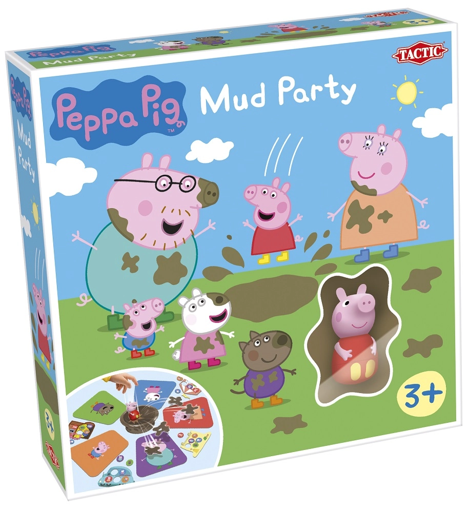 Tactic Peppa Pig Mud Party Card