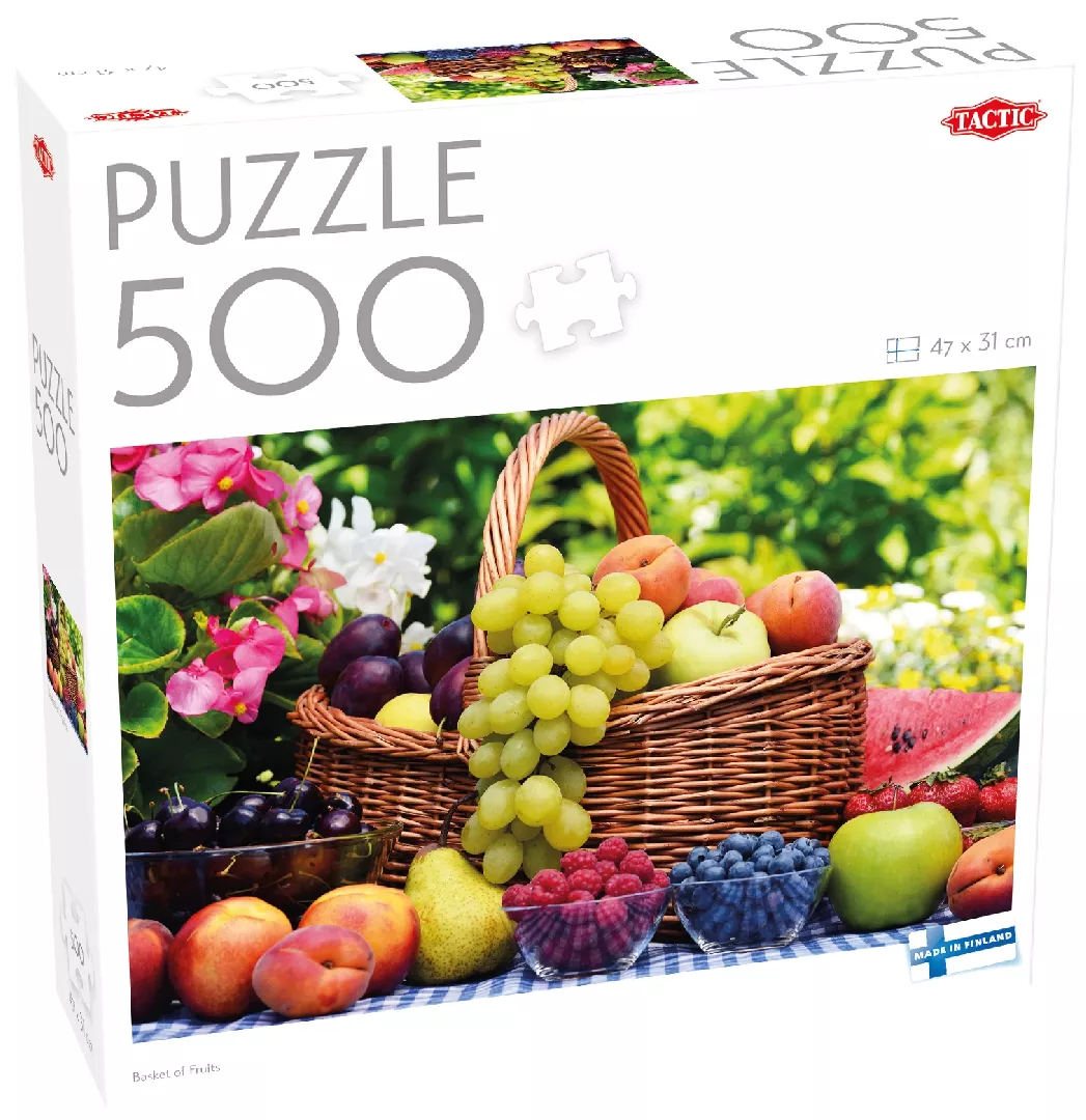 Tactic Puzzle Lovers Basket of Fruits