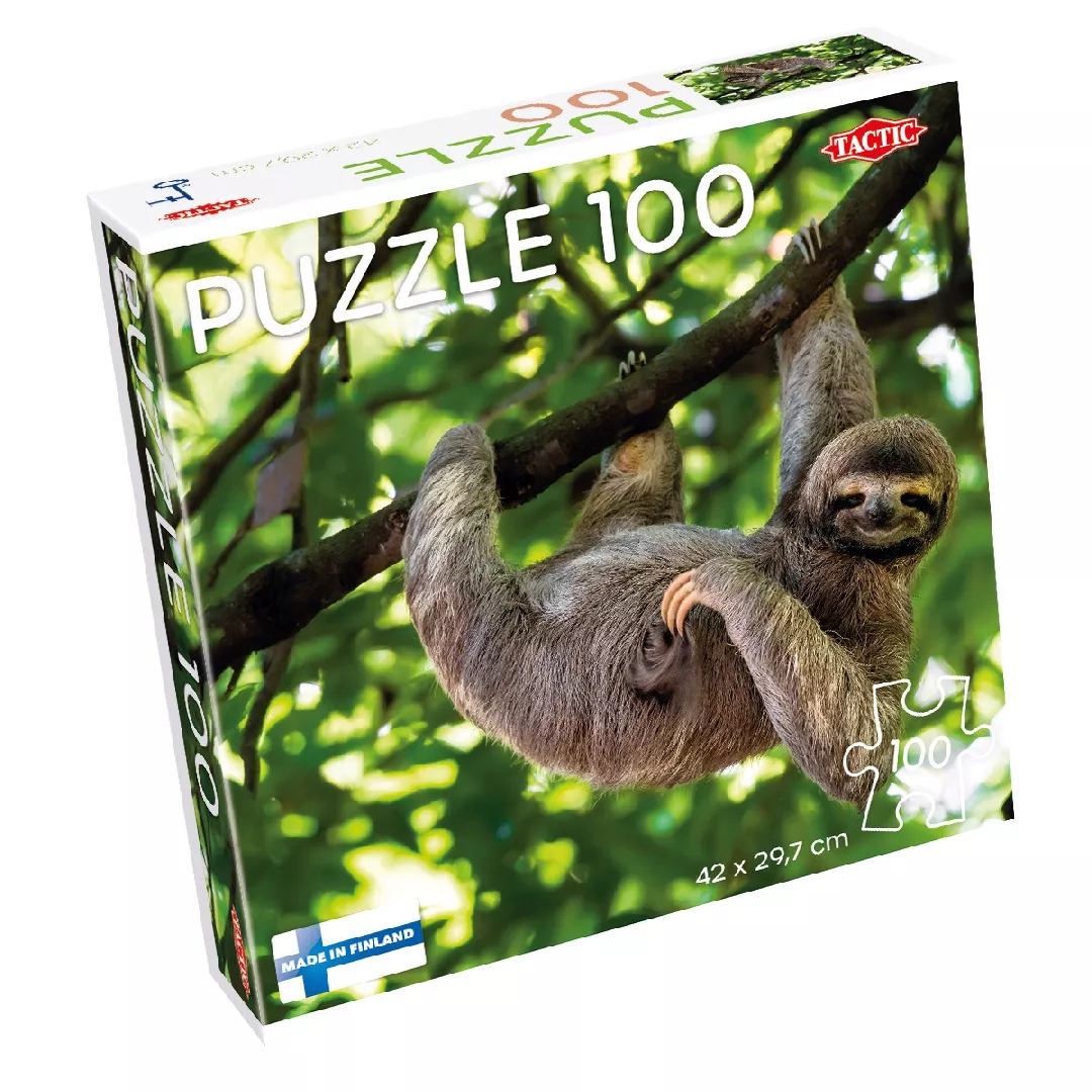 Tactic Puzzle Lovers Sloth Hanging on
