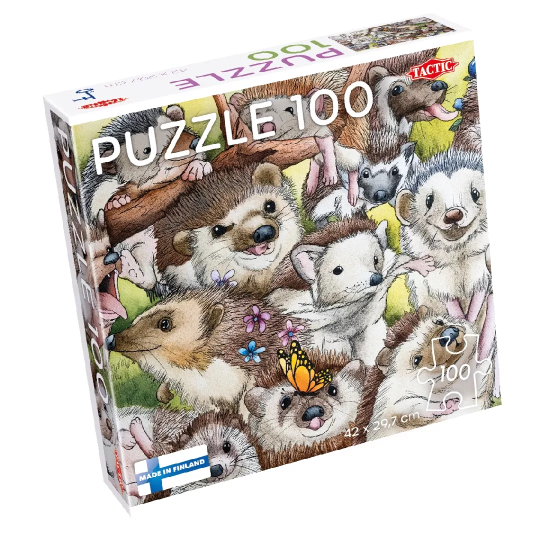 Tactic Puzzle Lovers Hedgehogs 100 pcs