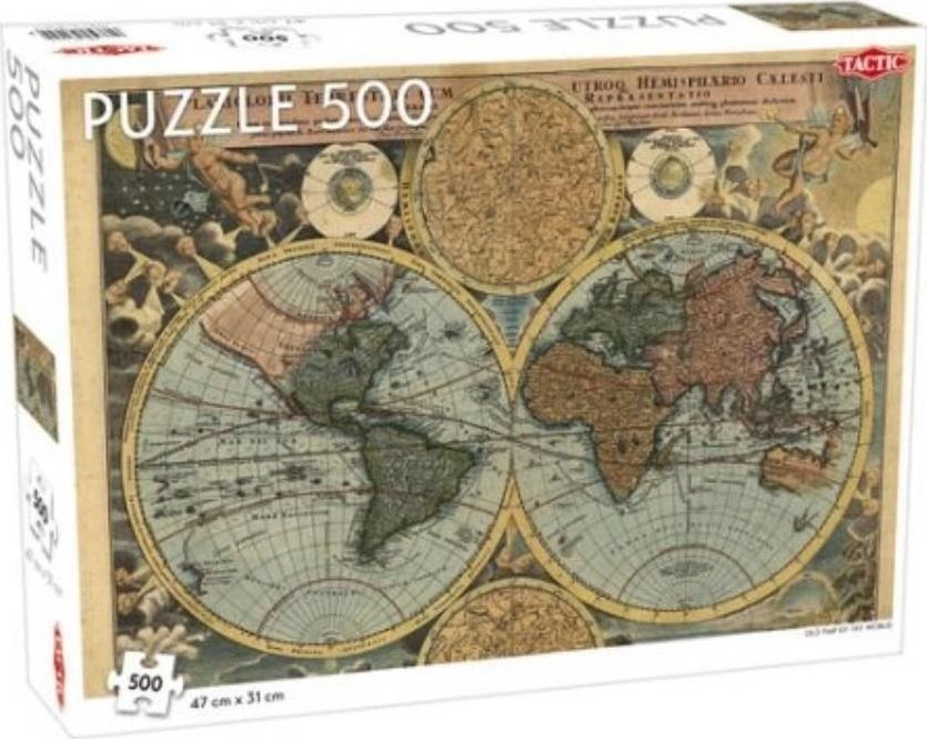 Tactic Old Map of the World