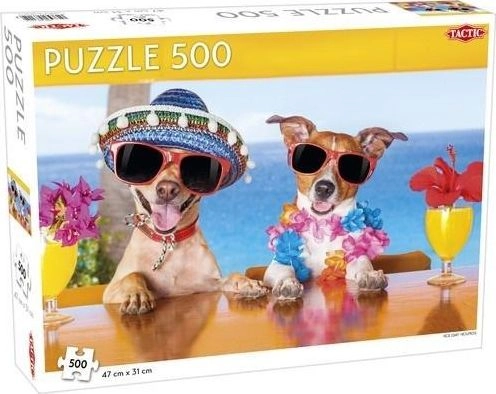 Tactic Holiday Hounds 500 pcs Jigsaw