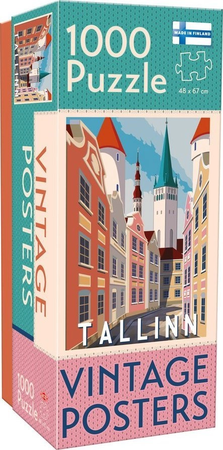 Tactic Puzzle Lovers Vintage Posters Tallinn
