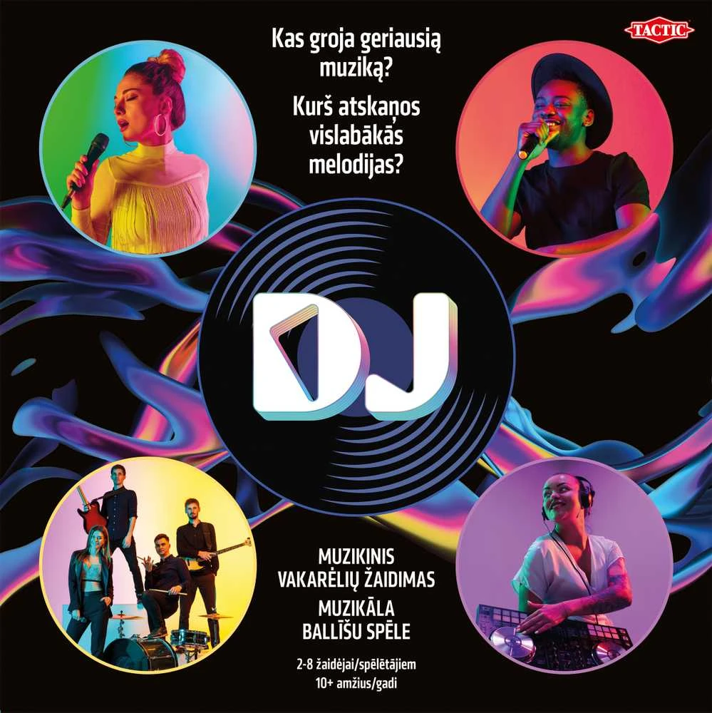 Muzikinis žaidimas TACTIC "DJ POP"