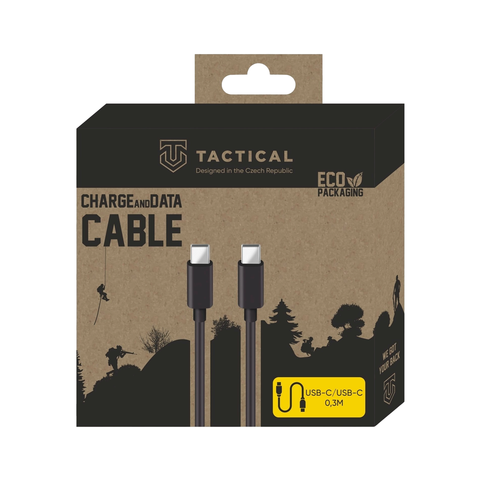 Tactical Smooth Thread USB-C/USB-C Cable 0