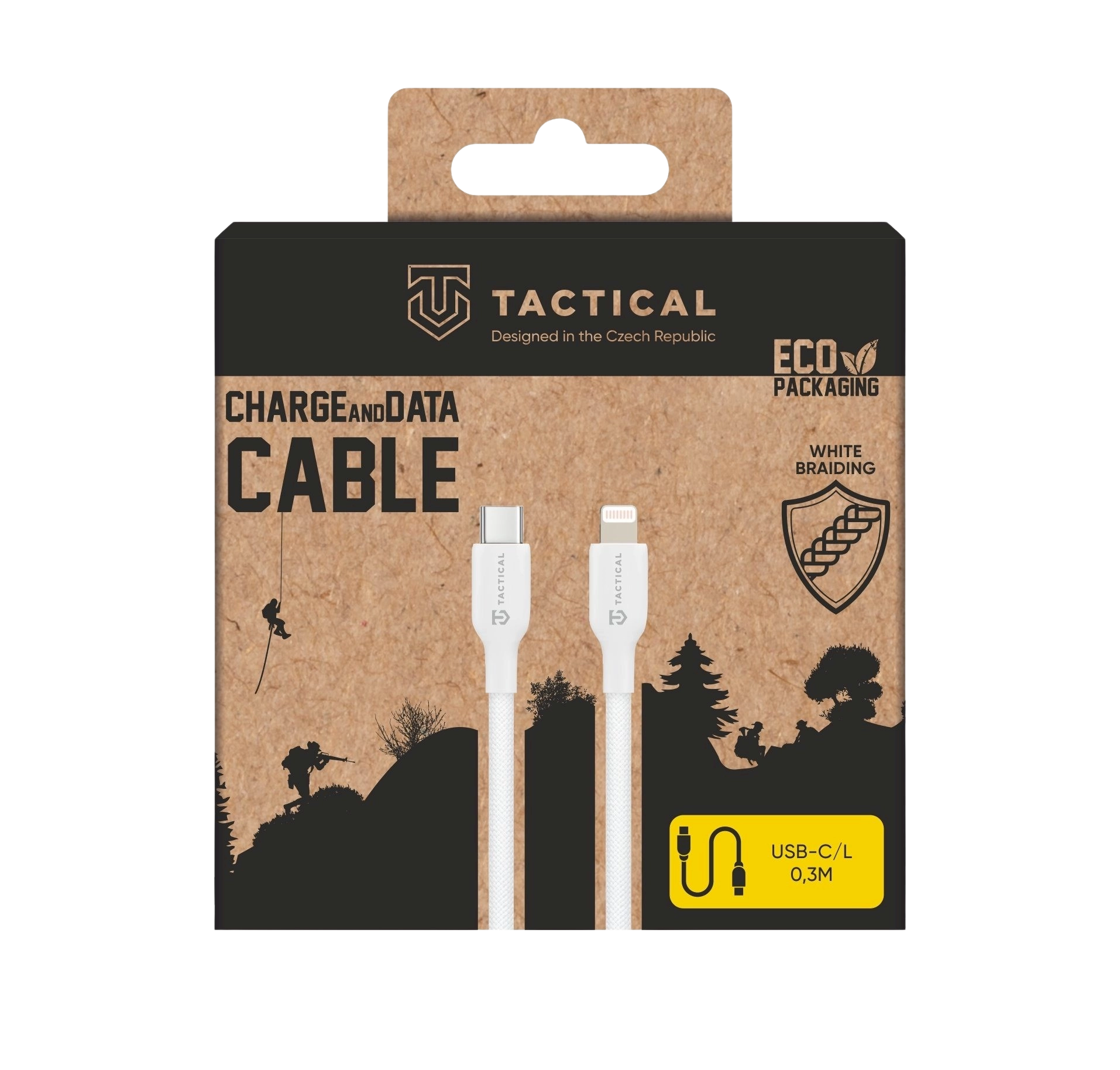 Tactical Stitch Thread USB-C/Lightning Cable 0