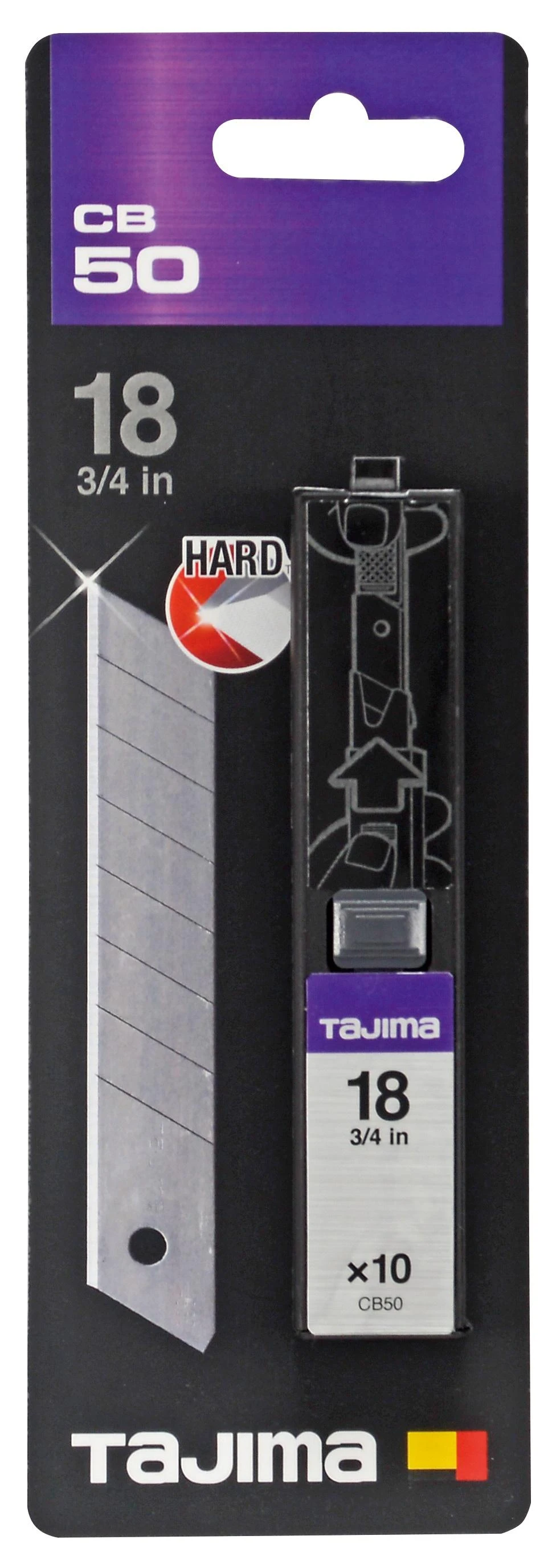 Tajima DORA Endura atsarginės geležtės 18