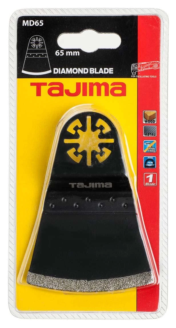 Blade for multifunctional tool with diamond