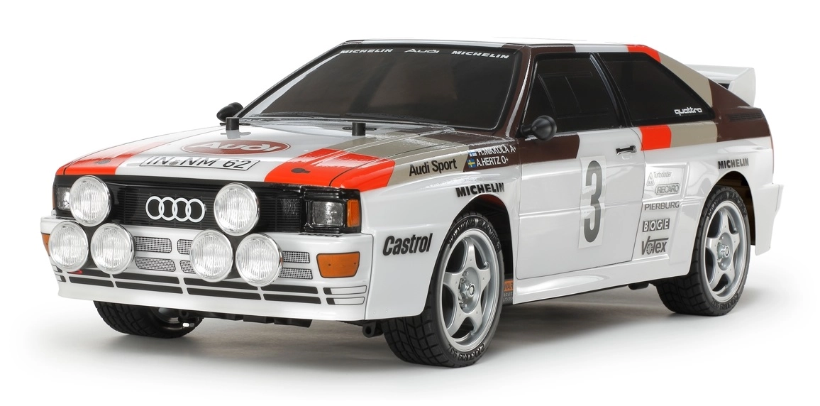 Tamiya Audi Quattro A2 Radio-Controlled (RC)