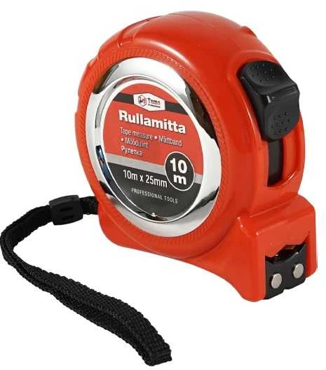 Ruletė Tamoline 10m x 25mm magnetas