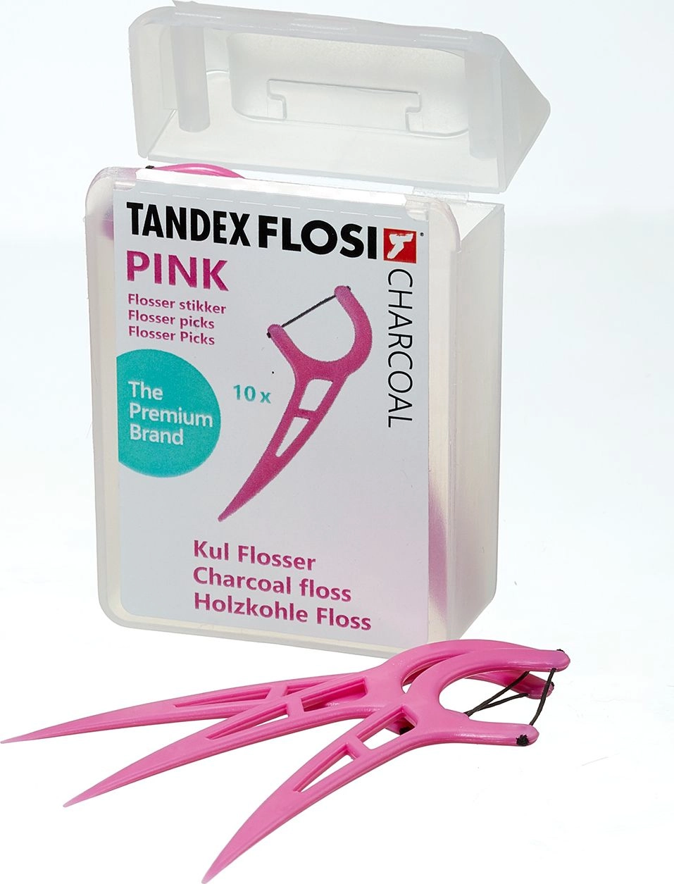 Tandex Pink Carbon Thread Floser (10