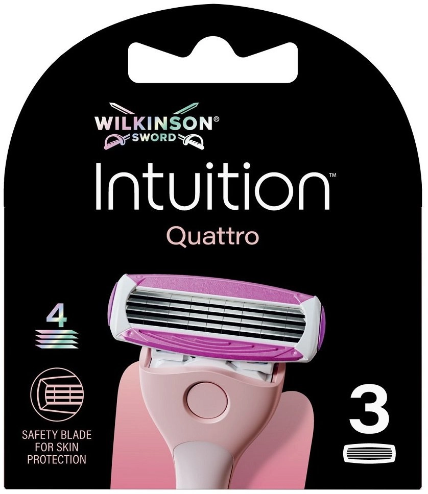WILKINSON_Intuition Quattro razor inserts 3 pcs