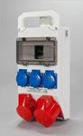 Tarel Rozdzielnica 8-modułów 32A/400V 5P 16A/400V