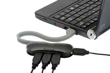 Targus 4-Port Smart USB Hub Black
