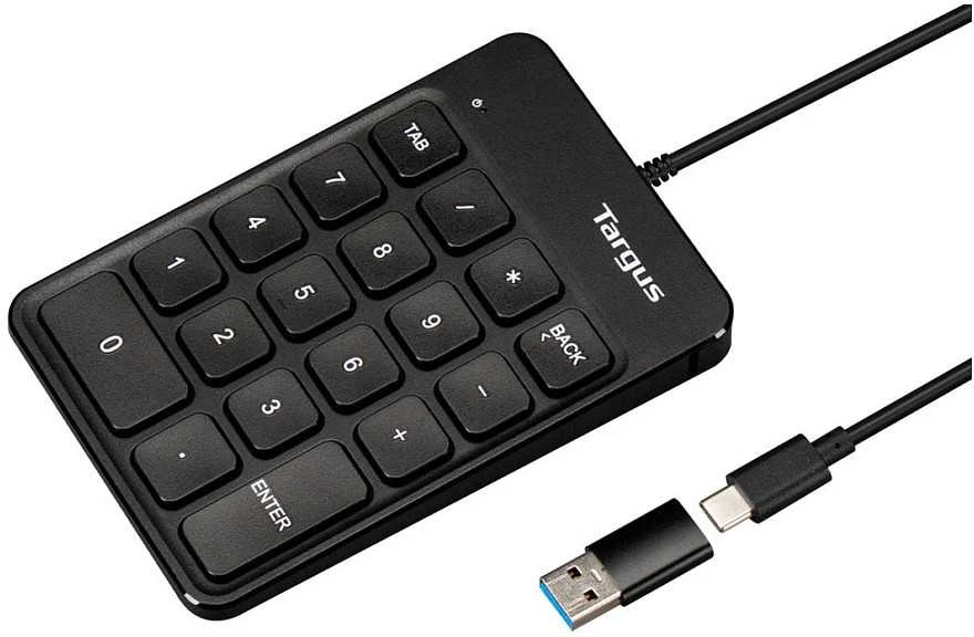 Targus USB with wired keyboard Black