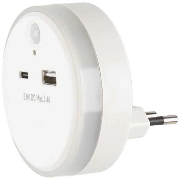 Tarmo USB charger and night light