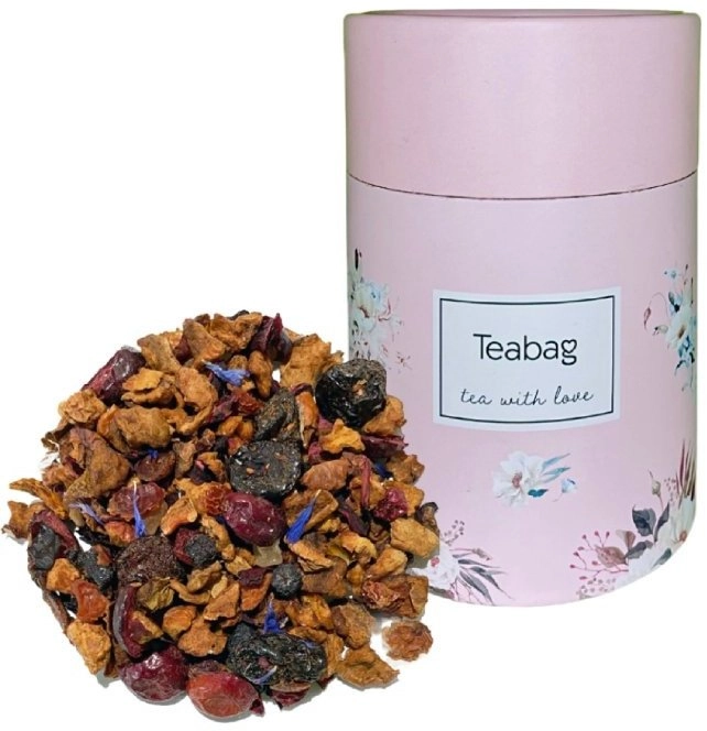 Teabag Cherry Cassis 50g - Pink