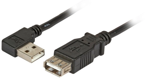 EFB USB2.0 extension A (angled)-A