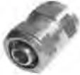 Tece Transitional screw with brass ring