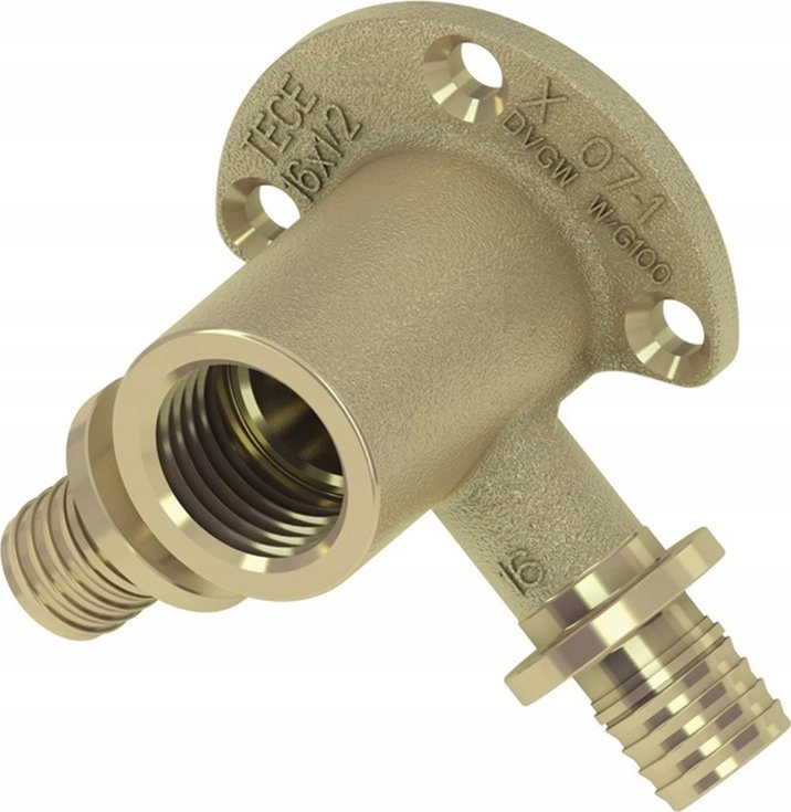 Tece Double wall knee GW 16x1/2&quot