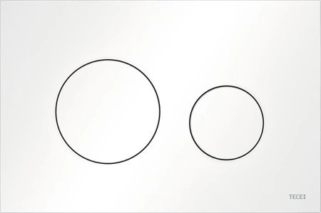Tece Loop flush button for WC