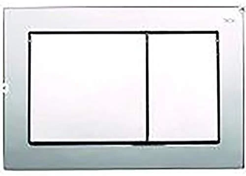 TECEBASE TOILET PUSH PLATE CHROME BRIGHT