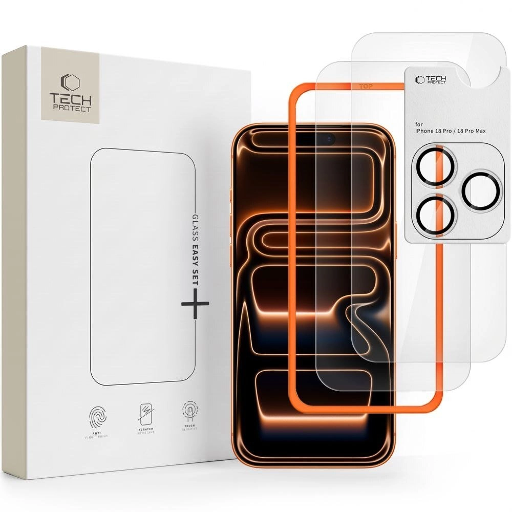 Tech-Protect SZKŁO HARTOWANE TECH-PROTECT EASY SET+