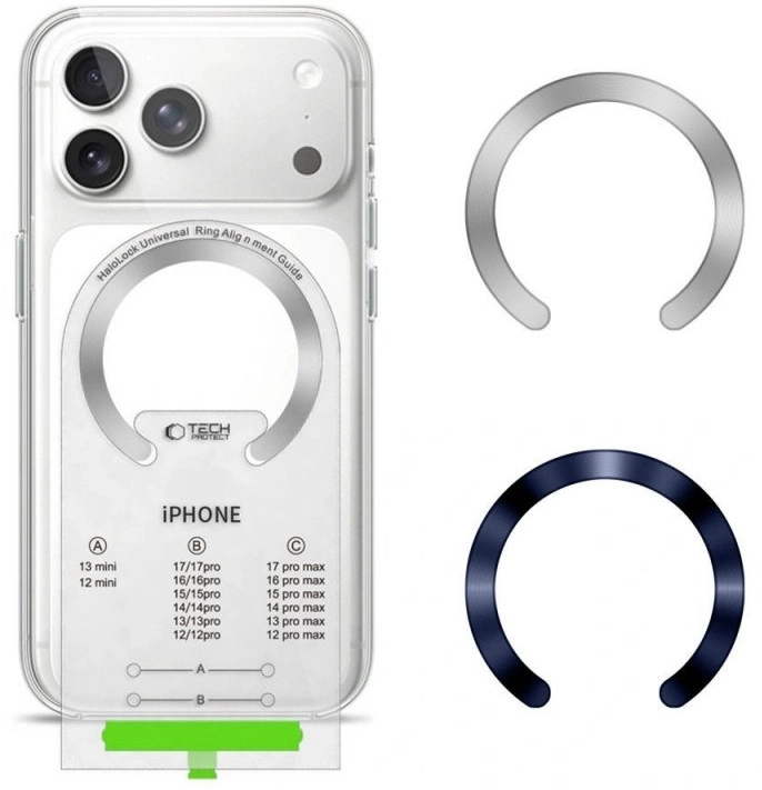 TECH-PROTECT MMP-210 MAGNETIC MAGSAFE RING 2-PACK