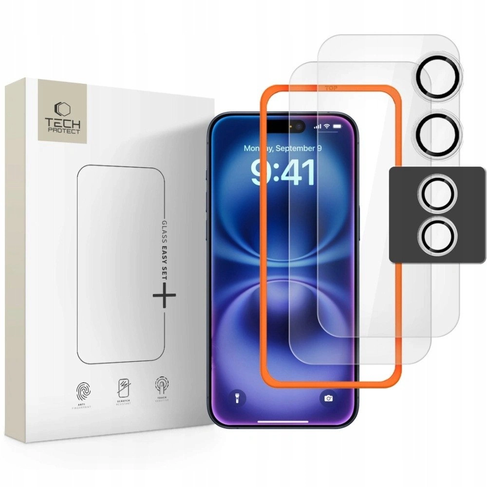 Tech-protect Easy Set+ tempered glass for