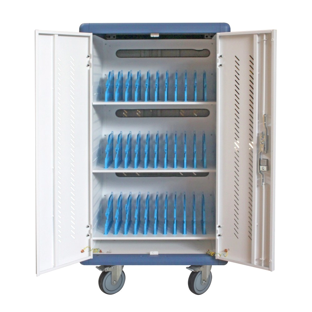 Techly Ventilated Charging Station Trolley 30