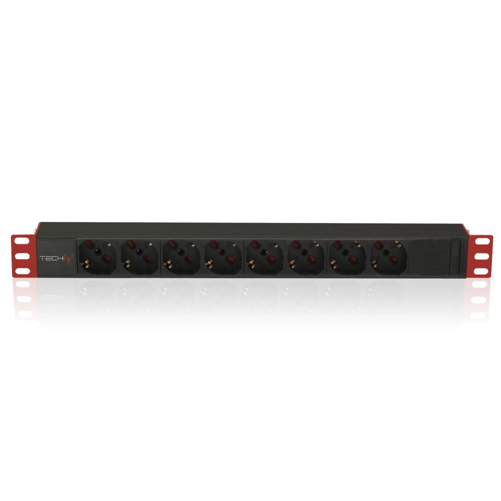 Techly Multi-Socket 8 Sockets for Rack