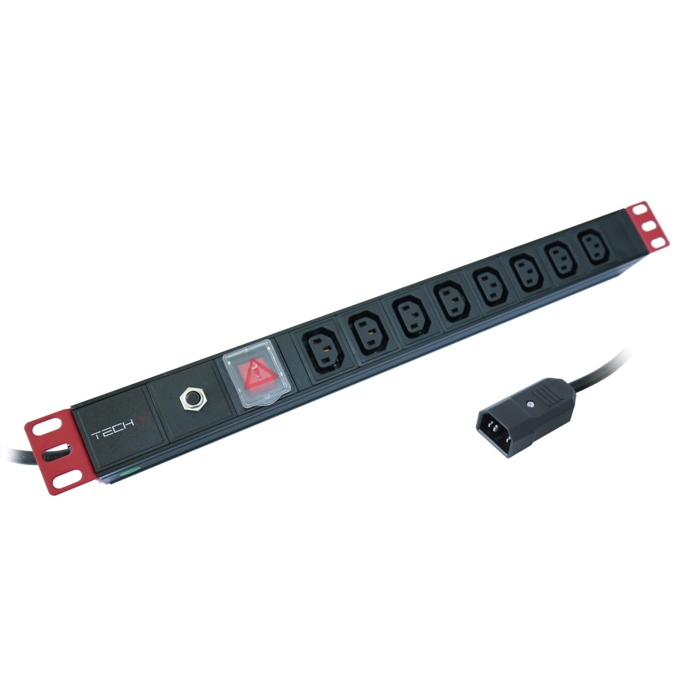 Techly I-CASE STRIP-8C power distribution unit