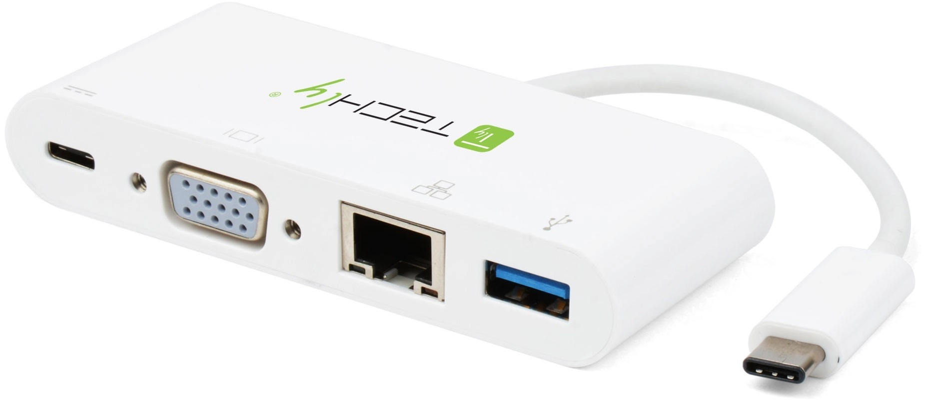 Techly IADAPUSB31DOC2 laptop dock/port replicator USB