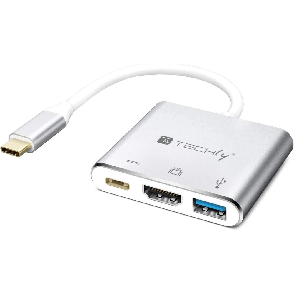 Techly IADAP USB31-HDMIPTY laptop dock/port replicator