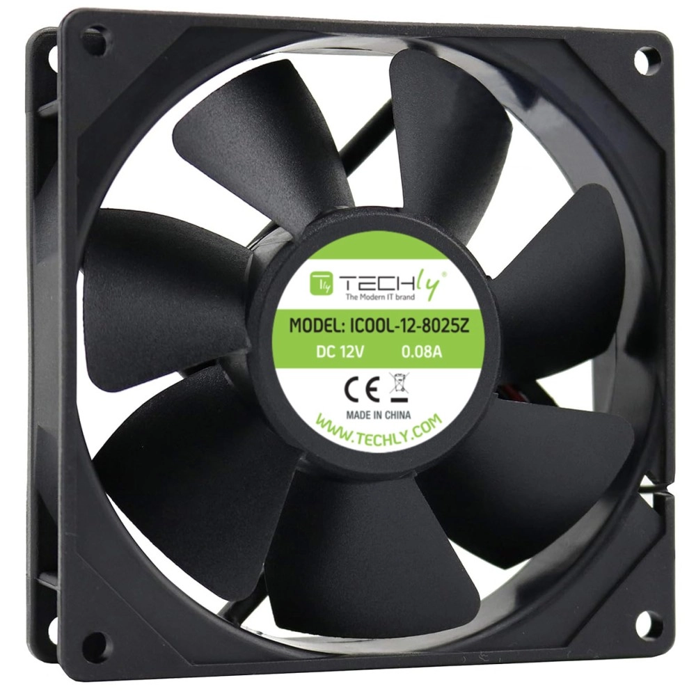 Techly ICOOL-12-8025Z computer cooling system part/accessory